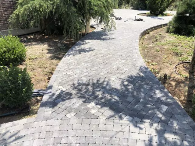 №495 фотография тротуарной плитки завода Пропресс в Волгодонску
